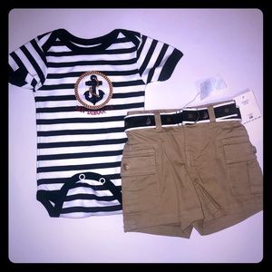 NEW baby boy sailor outfit